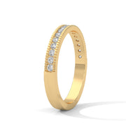 Lab Grown Diamond Ring – Classic Elegance Milgrain