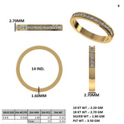 Lab Grown Diamond Ring – Classic Elegance Milgrain