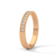 Lab Grown Diamond Ring – Classic Elegance Milgrain