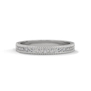 Lab Grown Diamond Ring – Classic Elegance Milgrain