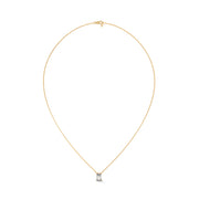 Classic Emerald Solitaire Pendant (Without Chain)