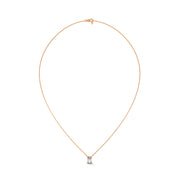 Classic Emerald Solitaire Pendant (Without Chain)