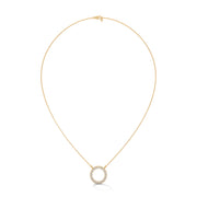 Diamond Circle Necklet