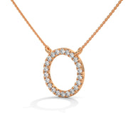 Diamond Circle Necklet