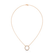 Diamond Circle Necklet