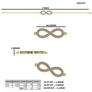 Infinity Diamond Bracelet