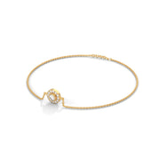 Circle of Love Diamond Chain Bracelet