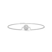 Circle of Love Diamond Chain Bracelet