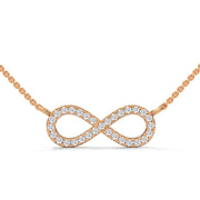 Love for Eternity V.Day Infinity Diamond Pendant (Without Chain)