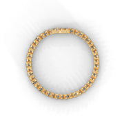 Marquise-Cut Lab-Grown Diamond Tennis Bracelet