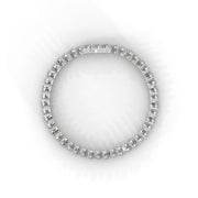 Marquise-Cut Lab-Grown Diamond Tennis Bracelet