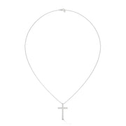 Big Cross Diamond Necklace
