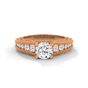 Diamond Pave Engagement Ring