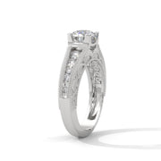 Diamond Pave Engagement Ring
