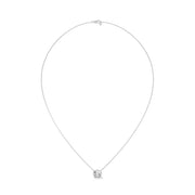 Earthy Solitaire Diamond Pendant