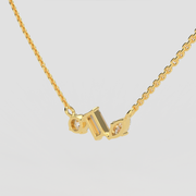 Marquise, Baguette & Round Diamond Pendant (0.95 CT)