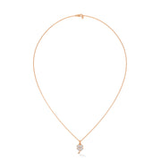 Heart Clover Diamond Pendant
