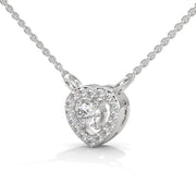 The Heart Cuddle Lab Diamond Pendant