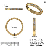 Lab Diamond Heritage Half Eternity Ring