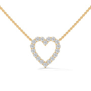 Limelight Heart Diamond Pendant (Without Chain)