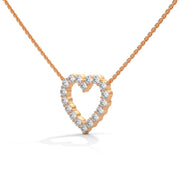 Limelight Heart Diamond Pendant (Without Chain)