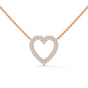 Limelight Heart Diamond Pendant (Without Chain)