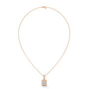 Mixed-Cut Art Pendant