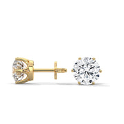 Nerina Glow Lab Diamond Stud Earrings | 2.60 ct Total