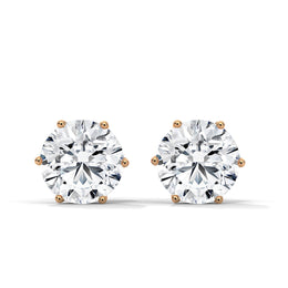 Nerina Glow Lab Diamond Stud Earrings | 2.60 ct Total