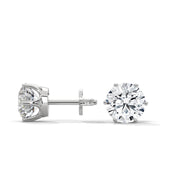 Nerina Glow Lab Diamond Stud Earrings | 2.60 ct Total