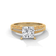 Princess Cut Solitaire Ring