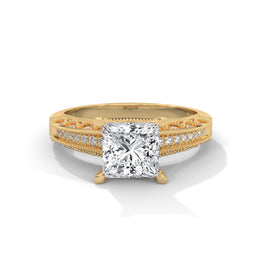 Princess Cut Solitaire Ring