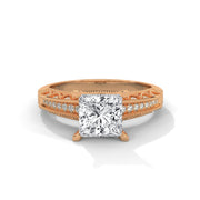 Princess Cut Solitaire Ring