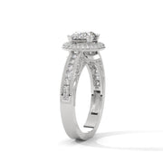 Prominent Oval-Cut Engagement Ring