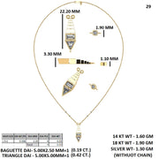Pyramid-shaped Pendant