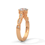 The6C's Enchanted Crown Solitaire Ring