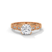 The6C's Enchanted Crown Solitaire Ring