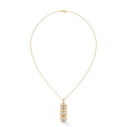 Trinity Round Diamond Pendant (Chain Sold Separately)